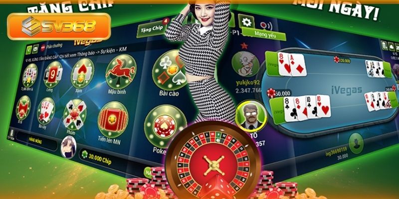 Các ưu đãi hấp dẫn khi chơi game bài tại SV368