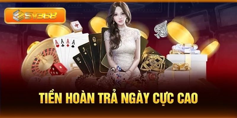 Chương trình khuyến mãi SV368 theo từng hạng mục