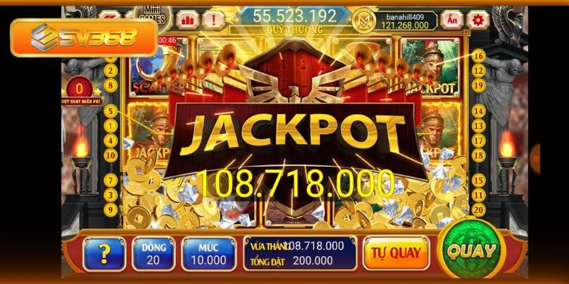 Chế độ thưởng Jackpot theo từng cấp độ