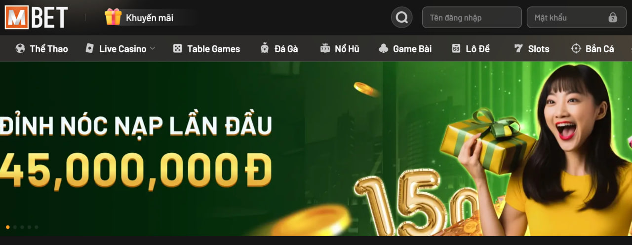 trang chủ chính thức mbet